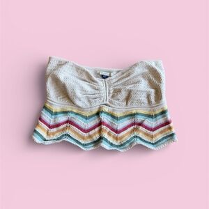 American Eagle Outfitters Cream Knit Top